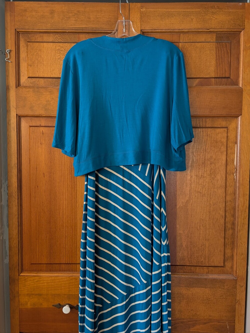 Soma Maxi Dress With Coordinated Bolero Jacket - Picture 6 of 6